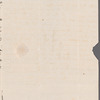 Anne Plumptre to Miss Porter, autograph letter signed