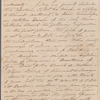 Martin Archer Shee to Miss Porter, autograph letter signed