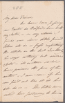 Sarah Elizabeth Utterson to Miss Porter, autograph letter signed