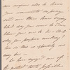 Sarah Elizabeth Utterson to Miss Porter, autograph letter signed