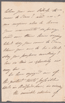 Sarah Elizabeth Utterson to Miss Porter, autograph letter signed