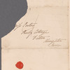 Sarah Elizabeth Utterson to Miss Porter, autograph letter signed