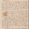 Jane Porter to Edmund Kean, autograph letter signed (copy)