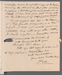 Jane Porter to Edmund Kean, autograph letter signed (copy)