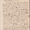 Jane Porter to Mary Kean, autograph letter signed (copy)
