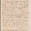 Jane Porter to Mary Kean, autograph letter signed (copy)