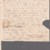 Jane Porter to William Frederick, Duke of Gloucester, autograph letter (copy)