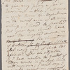 Jane Porter to William Frederick, Duke of Gloucester, autograph letter (copy)