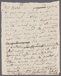 Jane Porter to William Frederick, Duke of Gloucester, autograph letter (copy)