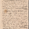 Jane Porter to Edmund Kean, autograph letter (draft)
