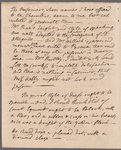 Jane Porter, autograph memo