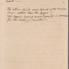 Jane Porter, autograph memo