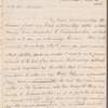 Richard Raikes to Jane Porter, autograph letter signed