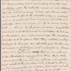 Richard Raikes to Jane Porter, autograph letter signed