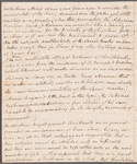 Richard Raikes to Jane Porter, autograph letter signed