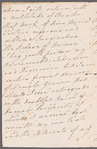 Charles James to Miss Porter, autograph letter signed