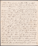 John Johnson to Mrs. Porter, autograph letter signed