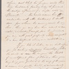 W. H. Neville to Anna Maria Porter, autograph letter signed