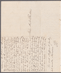 Thomas Streatfeild to Anna Maria Porter, autograph letter signed