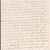 Margaret Holford to Miss Porter, autograph letter signed