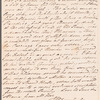 John Johnson to Mrs. Porter, autograph letter signed