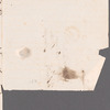 John Johnson to Mrs. Porter, autograph letter signed