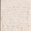 George Lamb to Mary Kean, letter (copy)