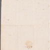 George Lamb to Mary Kean, letter (copy)