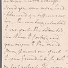 William Waldegrave, Lord Radstock to Jane Porter, autograph letter signed