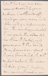 William Waldegrave, Lord Radstock to Jane Porter, autograph letter signed
