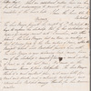William Waldegrave, Lord Radstock to Jane Porter, autograph letter signed