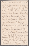 William Waldegrave, Lord Radstock to Jane Porter, autograph letter