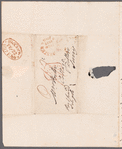 John Johnson to Mrs. Porter, autograph letter signed