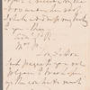William Waldegrave, Lord Radstock to Jane Porter, autograph letter signed