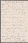William Waldegrave, Lord Radstock to Jane Porter, autograph letter signed
