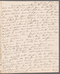 Harriet Canning to Anna Maria Porter, autograph letter signed
