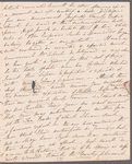 Harriet Canning to Anna Maria Porter, autograph letter signed