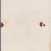 Thomas Brown to Jane Porter, autograph letter signed
