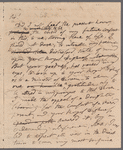Jane Porter to William Frederick, Duke of Gloucester, autograph letter (draft)