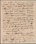 Jane Porter to William Frederick, Duke of Gloucester, autograph letter (draft)