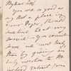 Jane Porter to John Taylor, autograph letter signed