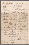 Jane Porter to John Taylor, autograph letter signed