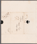 Frederick William Campbell to Jane Porter, autograph letter signed