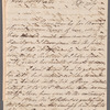 John Johnson to Mrs. Porter, autograph letter signed