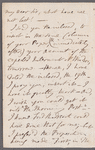 Jane Porter to John Taylor, autograph letter signed