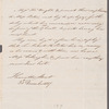 Thomas Wright & Co. to Miss Porter, letter third person