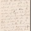 Peter Moore to Jane Porter, autograph letter signed