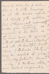 Peter Moore to Jane Porter, autograph letter signed