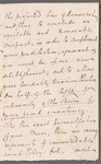 Peter Moore to Jane Porter, autograph letter signed