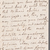 Peter Moore to "Dear Madam," autograph letter signed